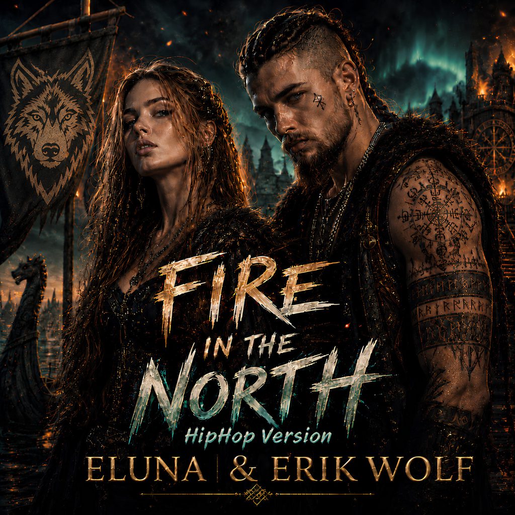 Fire in the North HipHop Version cover art — Eluna and Erik Wolf